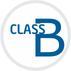 La cristalería volumétrica de clase B tiene una precisión menor con casi el doble de tolerancia en comparación con la cristalería volumétrica de clase A.