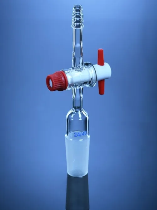 Adapter Vacuum with teflon stopcock