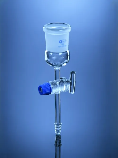 Adapter Socket with Glass stopcock