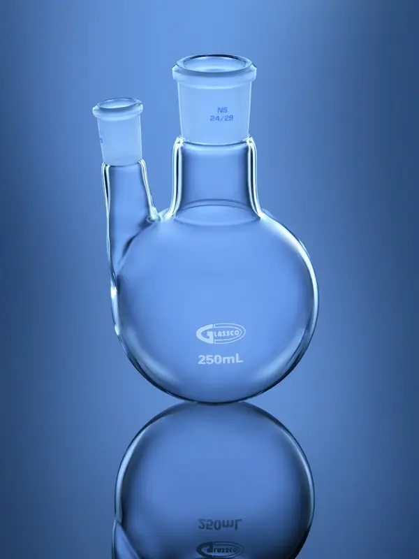 Flasks Round Bottom 2 Neck Parallel