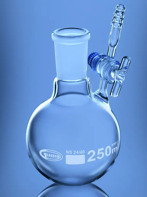 Flask Reaction Glass Stopcock