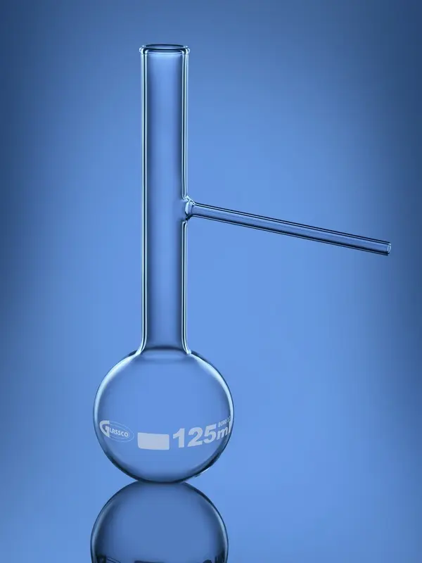 ASTM distillation flask Boro 3.3 glass