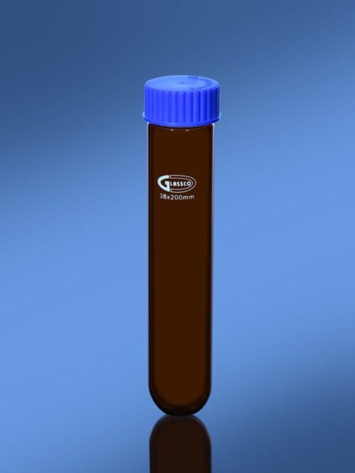 Tubes Amber Culture Media Round Bottom