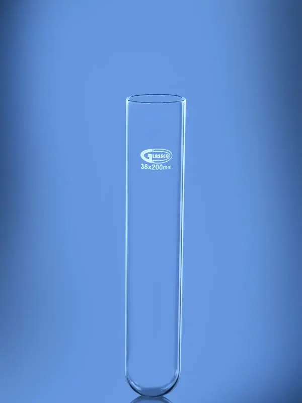 Test Tube Re-usable Without Rim ISO