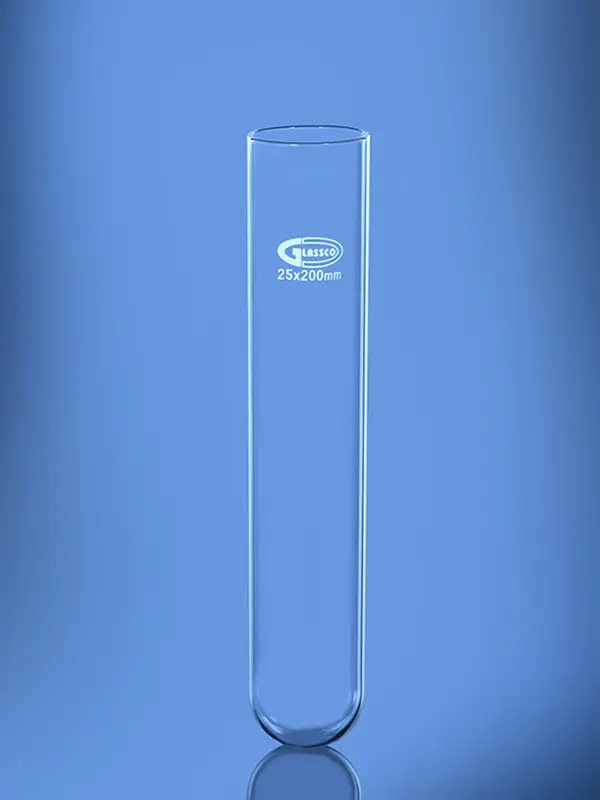 Test Tube Re-usable Without Rim ISO