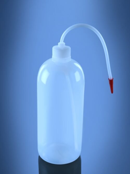 Plastic wash bottle LDPE laboratory squeeze bottle