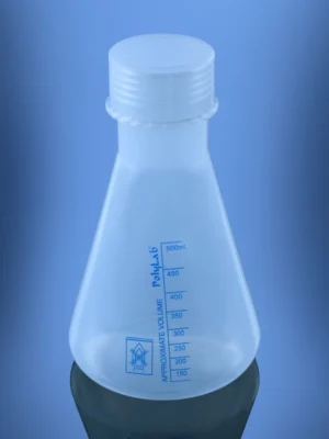 Flask Conical PP with Screw cap