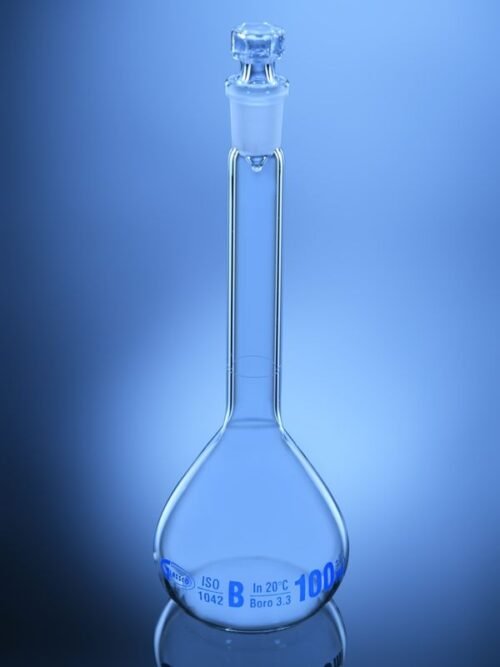 Class B Volumetric Flasks with glass Stopper