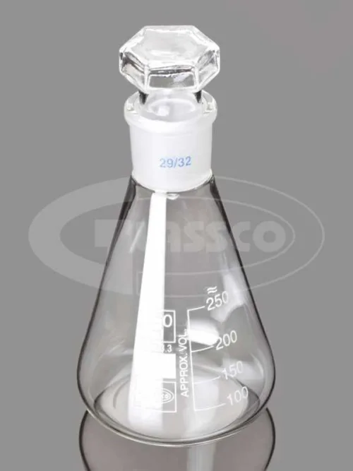 Conical Flask with Glass Stopper