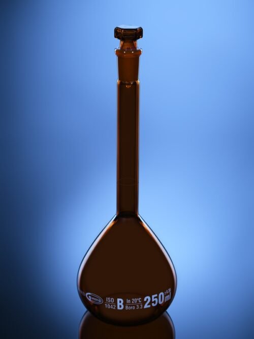 Class B Volumetric Flasks Amber