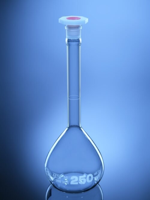 Volumetric Flask Qr-Coded SERIALIZED
