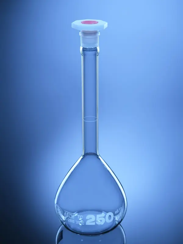 Volumetric Flask Qr-Coded SERIALIZED