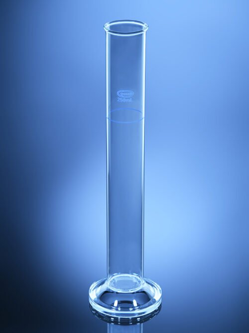 Hydrometer Jar Round base