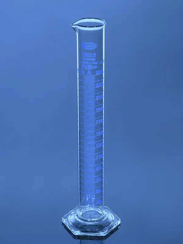 Measuring Cylinder with Hexagonal Base Class-A batch certificate