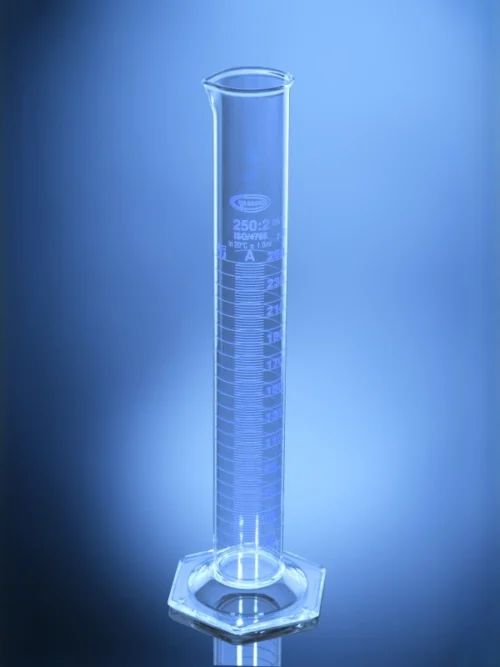 Measuring Cylinder with Hexagonal Base Class-A