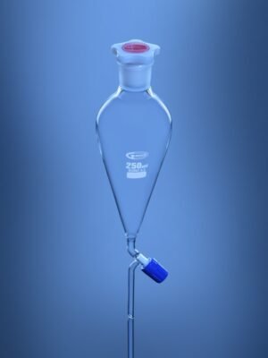 Separating Funnel Squibb shape with PE Stopper