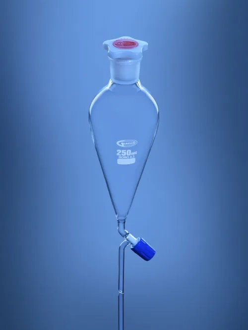 Separating Funnel Squibb shape with PE Stopper