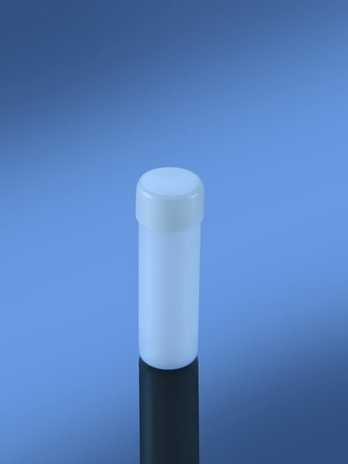Plastic scintillation vials with screw caps