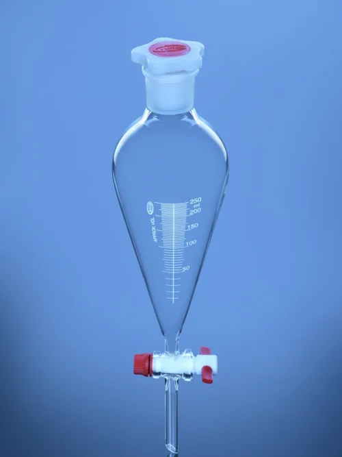 Separating Funnel & Squibb shape With Graduation PTFE Stopcock ISO