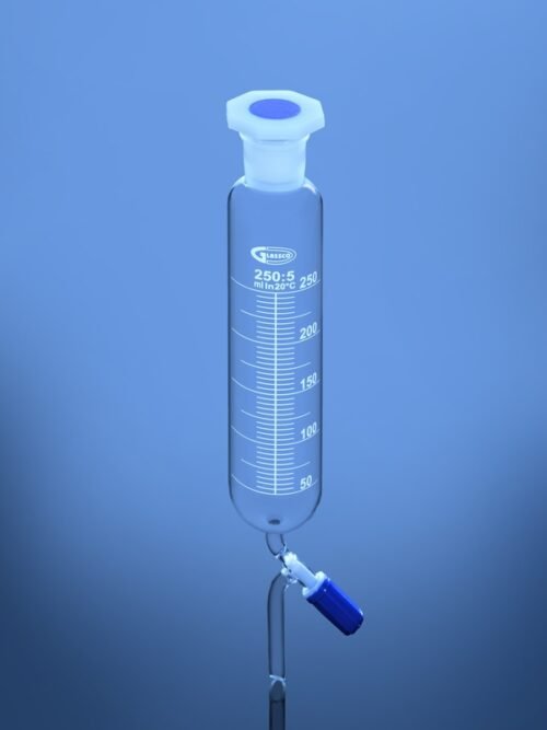 Dropping Funnel Cylindrical with Needle Valve Stopcock