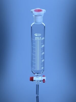 Dropping Funnel Cylindrical with PTFE Stopcock DIN/ISO