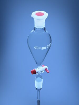 Separating Funnel Pear shape with PTFE Stopcock