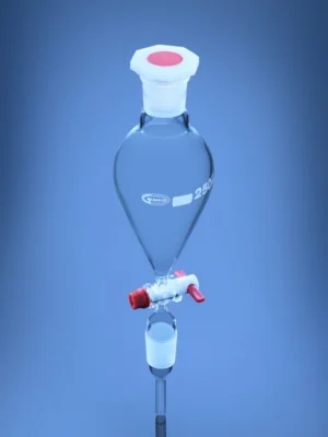 Separating Funnel Pear shape with PTFE Stopcock