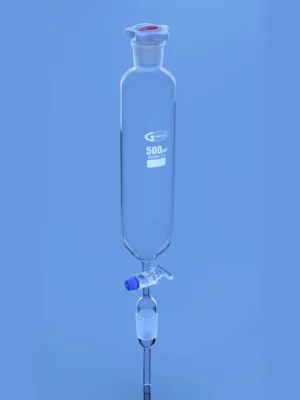 Separating Funnel & Cylindrical with Solid Glass Stopcock DIN/ISO