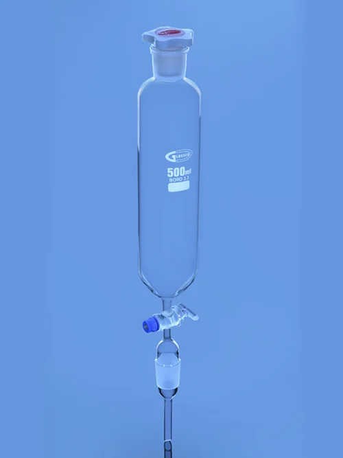 Separating Funnel & Cylindrical with Solid Glass Stopcock DIN/ISO