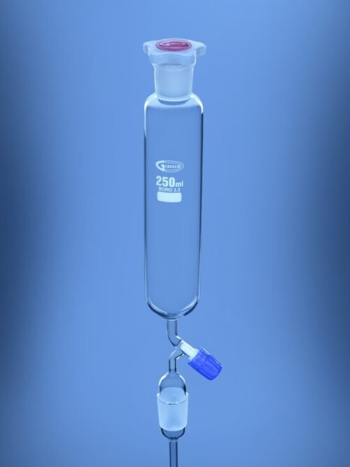 Separating Funnel Cylindrical with Needle Valve Stopcock DIN/ISO