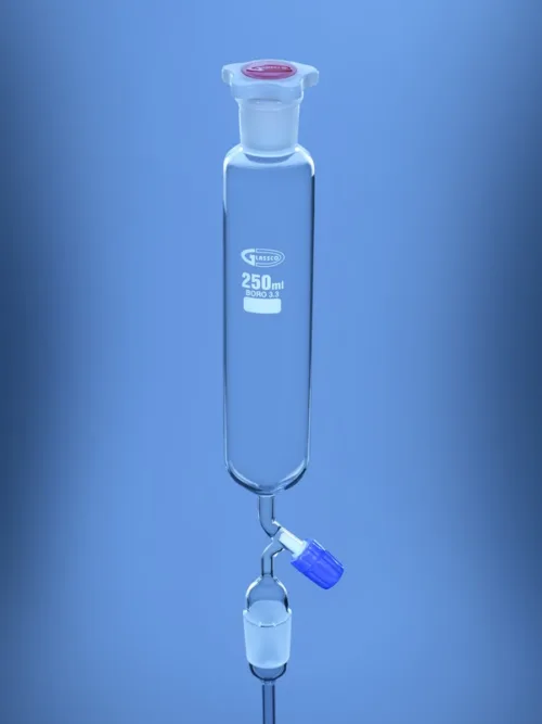 Separating Funnel Cylindrical with Needle Valve Stopcock DIN/ISO