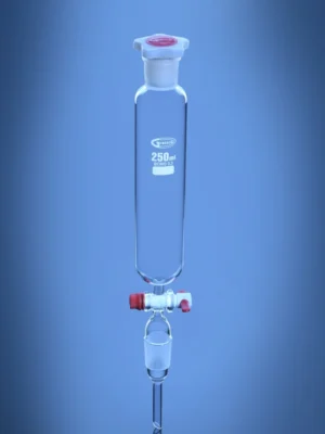Separating Funnel Cylindrical PTFE Stopcock DIN/ISO