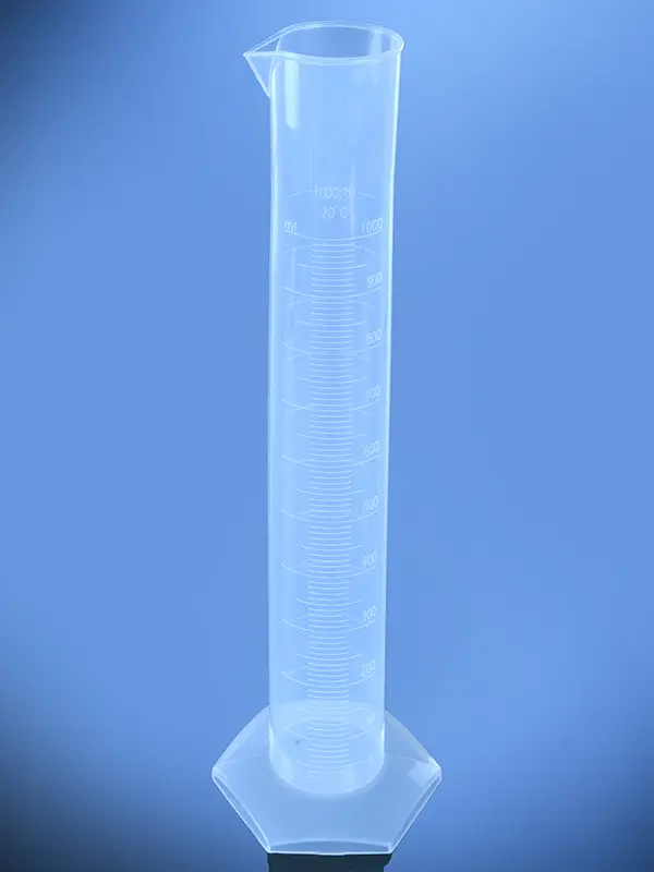 Measuring Cylinder Hexagonal Base