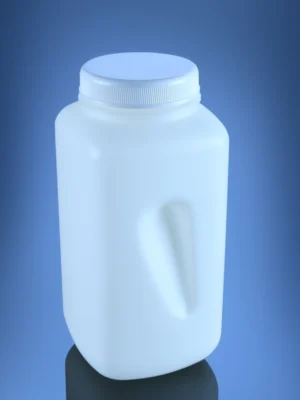 Wide Mouth Square Bottle