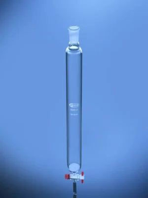 Chromatography Column with Joint Fritted Disc and PTFE Stopcock