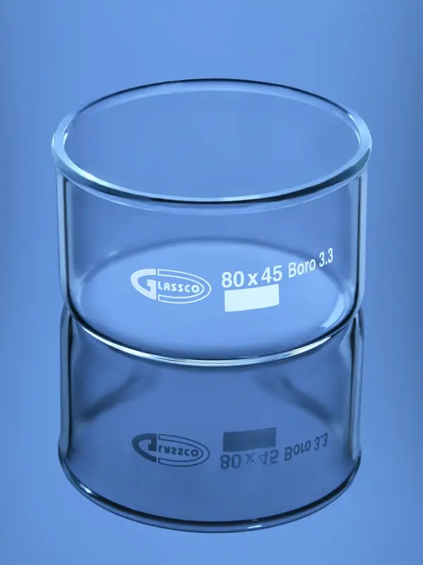 Dishes Crystallizing without Spout