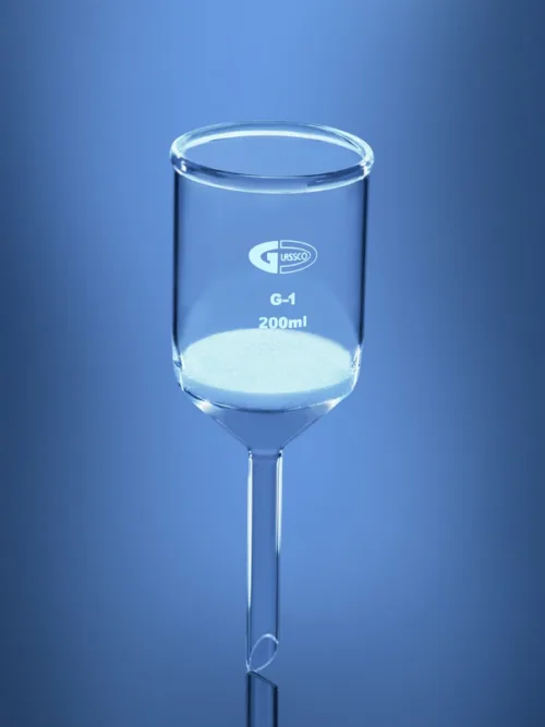 Funnels & Buchner with sintered disc ASTM