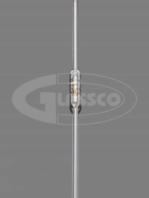 Volumetric Pipettes 2 mark Class AS Batch certificate DIN/ISO - Glassco