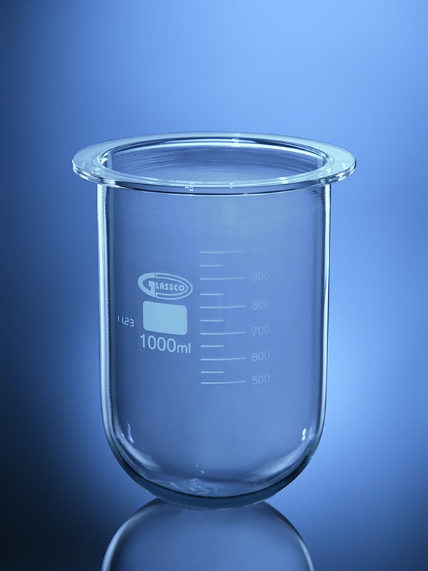 Flasks-D without side cut for dissolution Apparatus