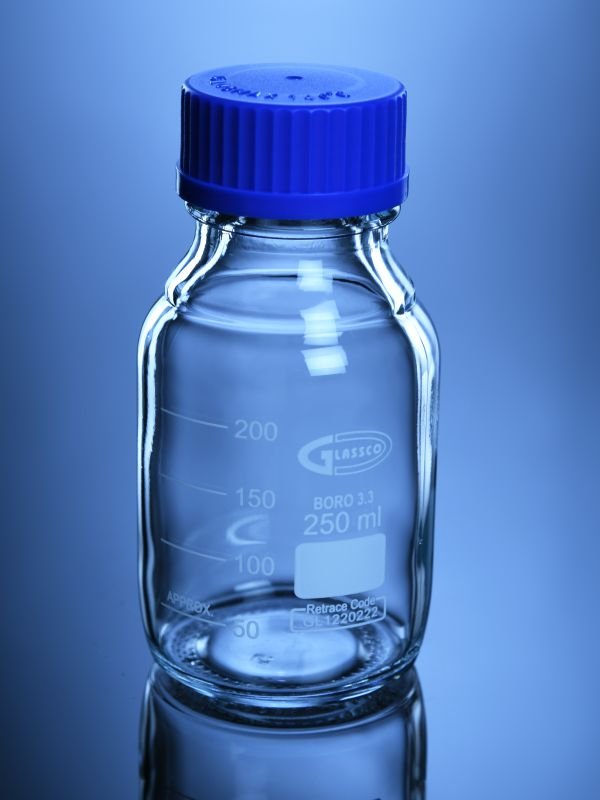 Bottles Reagent Clear Screw Neck DIN/ISO