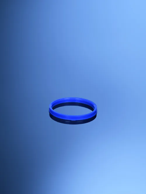 Bottles Pouring Ring Blue Colour