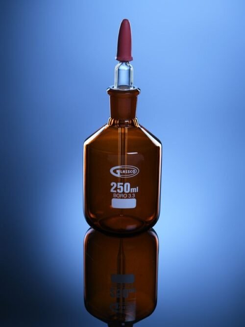 Bottles Amber Dropping