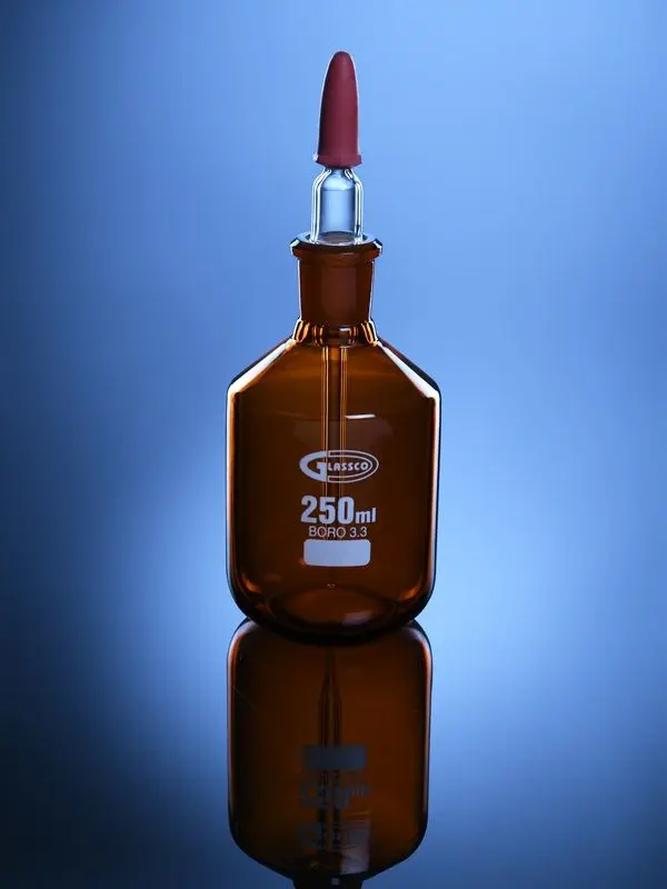 Bottles Amber Dropping