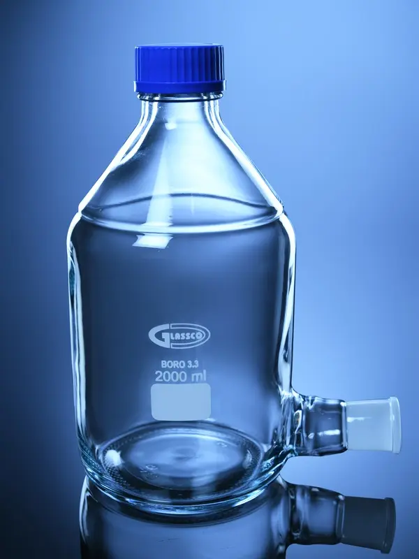 Bottle Aspirator with GL 45 Cap with socket New