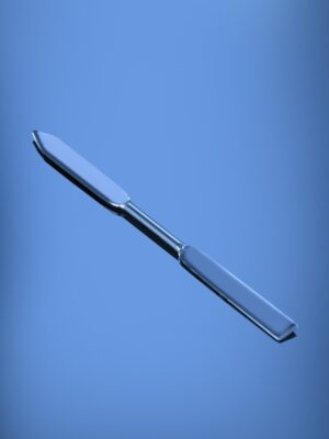 Spatula Double One end tapered & one end flat flexible type
