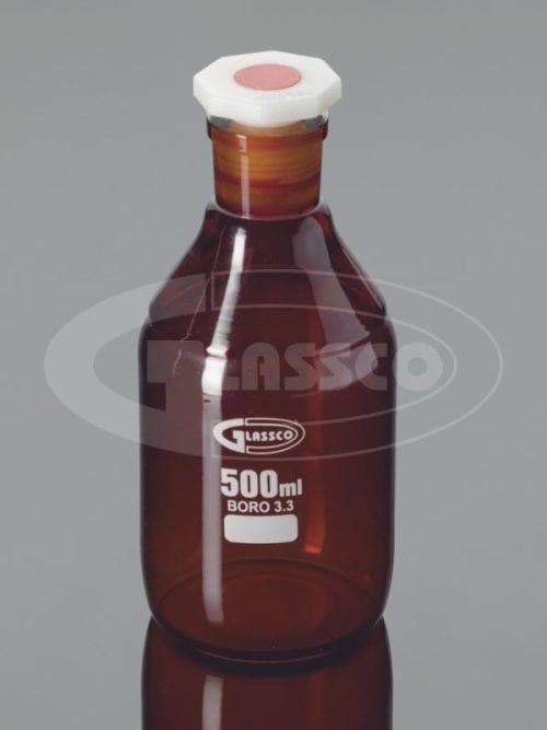 Bottles Reagent Narrow Mouth Amber Glass DIN/ISO