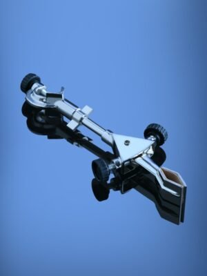 Clamp Retort 3 Prong Euro Design