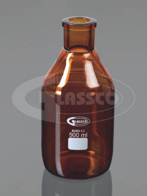 Bottles Tooled Neck Amber