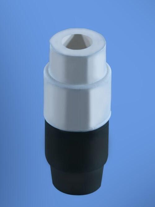 Turnover Flange Septa for test tube - Non Serrated in Natural Rubber