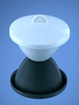 Crucible Silica with Lid